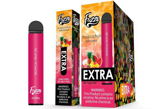 E-CIGARETTES Fuzze Extra 1500 Puffs Tropical Fruit