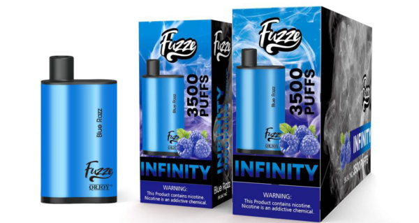 E-CIGARETTES Fuzze INFINITY 3500 Puff Blue Razz Watch Universe USA E-CIGARETTES Fuzze INFINITY 3500 Puff Blue Razz Watch Universe USA