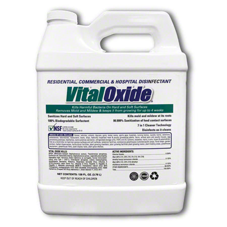 JANITORIAL SUPPLIES CHEMICALS Vital Oxide Hospital Disinfectant - Gal. GENS-993