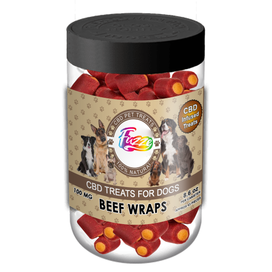 Fuzze Pets Dog Beef Wraps