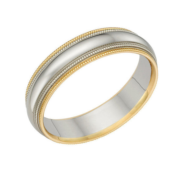 Two-Toned Wedding Ring