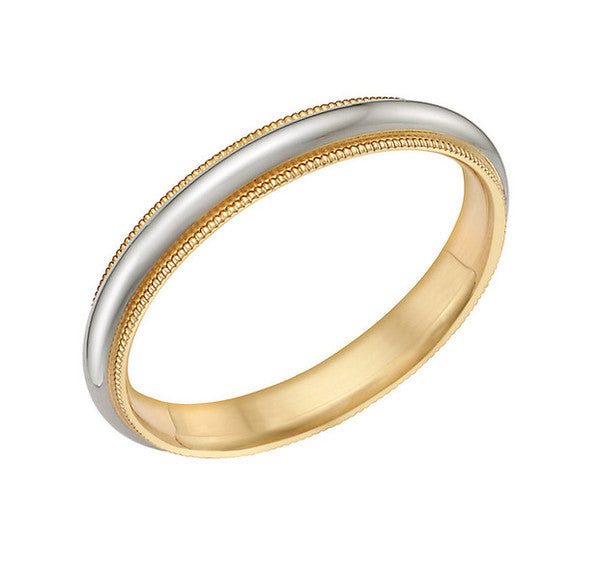 Two-Toned Wedding Band