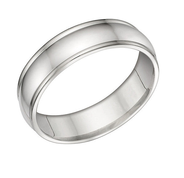 Matte Finish Wedding Band