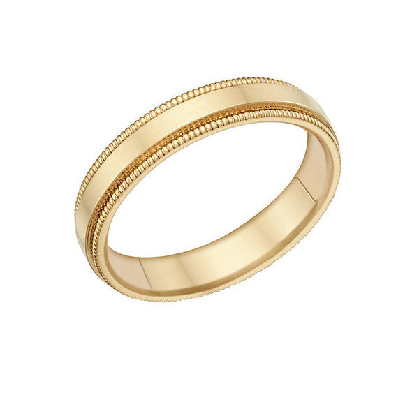 Wedding Band - Yellow Gold