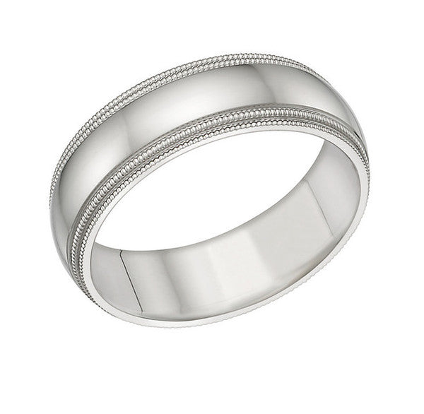 Matte and Shine - Wedding Band