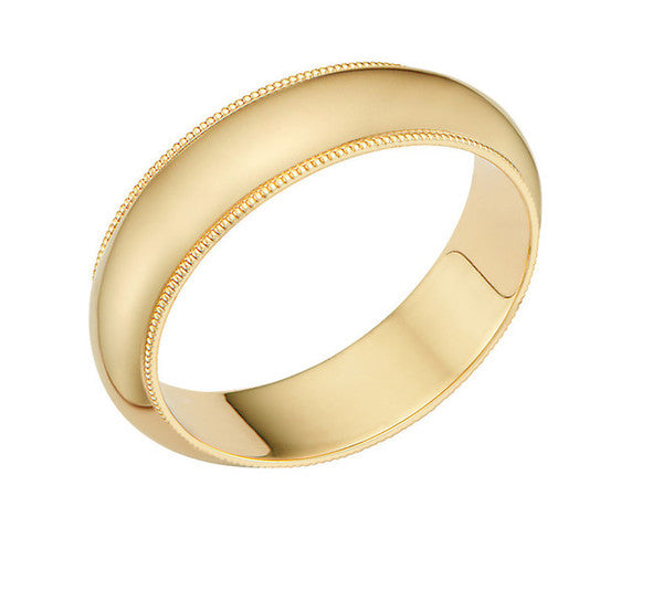 Yellow Gold Wedding Band