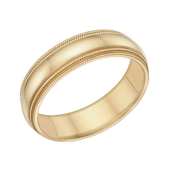 Yellow Gold - Wedding Band