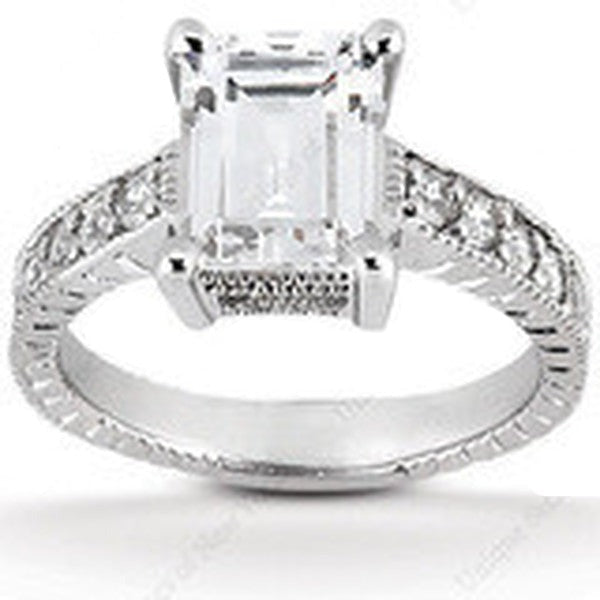 Emerald Cut Engagement Ring