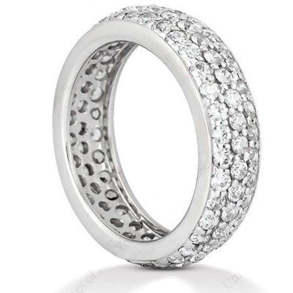 Diamond Ring - Triple Bands Style