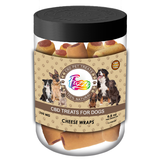 Fuzze Pets Dog Cheese Wraps