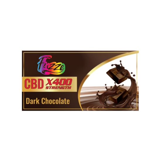 CHOCOLATES EDIBLES Fuzze CBD Chocolate – Dark Chocolate x400
