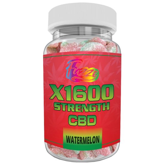 GUMMIES EDIBLES CBD Watermelon x1600 Strength