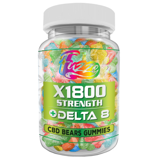 GUMMIES EDIBLES CBD Delta-8 x1800 Bears