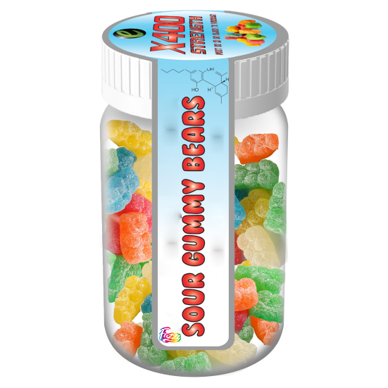 GUMMIES EDIBLES CBD Gummy Bear x400 Strength