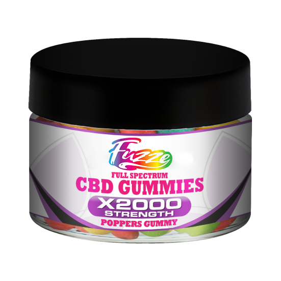 GUMMIES EDIBLES CBD Popp.ers Gummy x2000 Strength