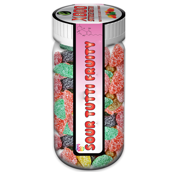 GUMMIES EDIBLES CBD Gummy Fruits x800 Strength