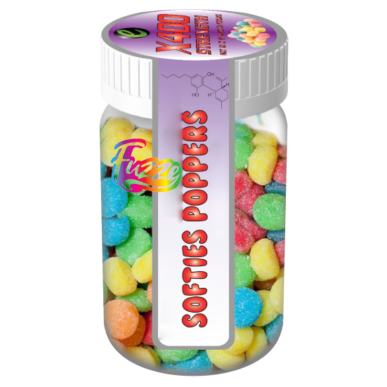 GUMMIES EDIBLES CBD Gummy Popp.ers x400 Strength