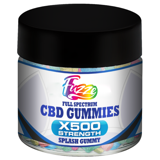 GUMMIES EDIBLES CBD Splash Gummy x500 Strength