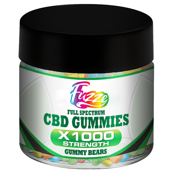 GUMMIES EDIBLES CBD Gummy Bears x1000 Strength