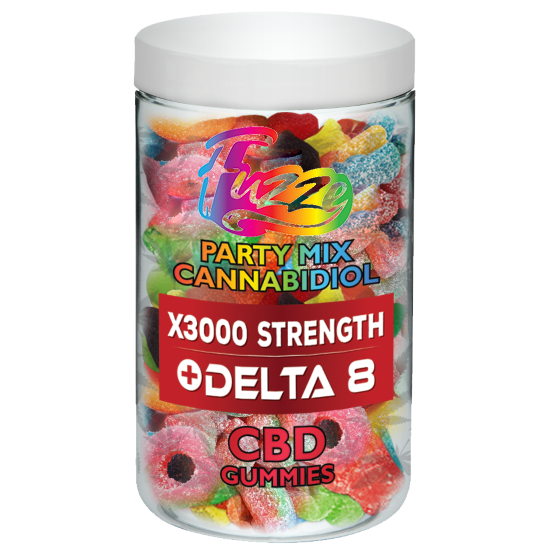 GUMMIES EDIBLES CBD Mix Gummies Delta 8 x3000 Strength
