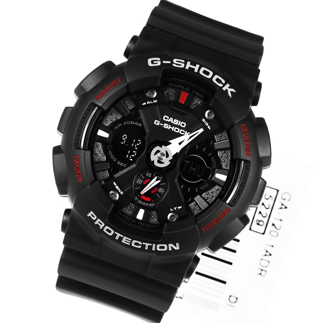 CASIO G-SHOCK WATCH GA-120-1A
