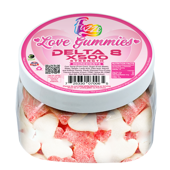 GUMMIES EDIBLES CBD Love Gummies x500 Strength