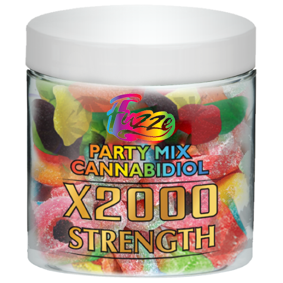 GUMMIES EDIBLES CBD Party Mix Gummies x2000 Strength
