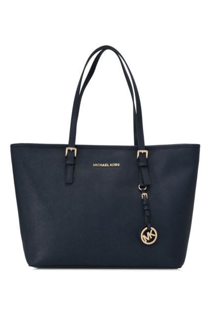 Michael Women Jet Set Travel Saffiano Leather Top-Zip Tote/Handbag 30s4sstvt2l