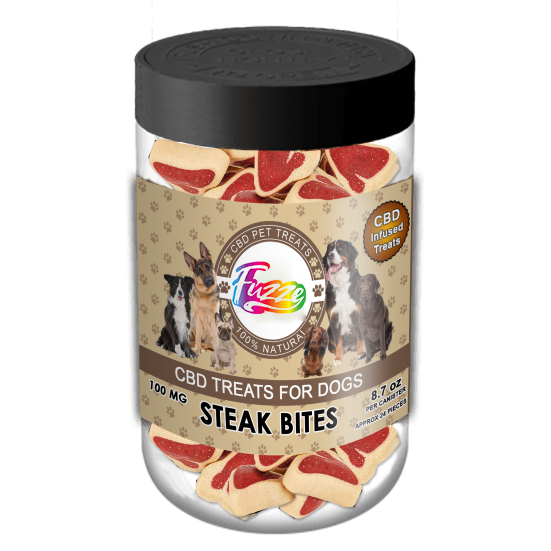 Fuzze Pets Dog Steak Bites