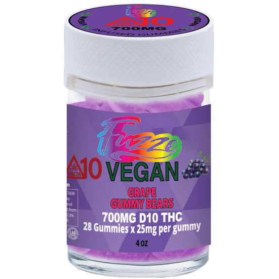 VEGAN GUMMIES - EDIBLES Delta 10 | Vegan Grape 700mg