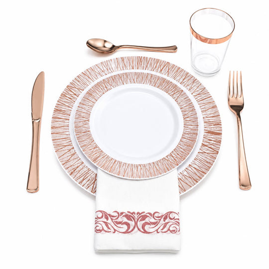 Dinnerware 25 Decorative Artsy Lines Dining Set