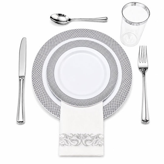 Dinnerware 25 Decorative Squares Dining Set
