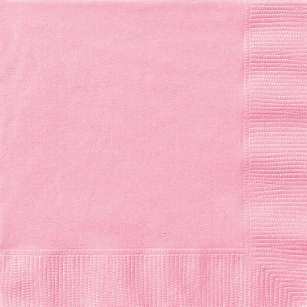PARTY SUPPLIES 24 LOVELY PINK LUNCH NAPKIN