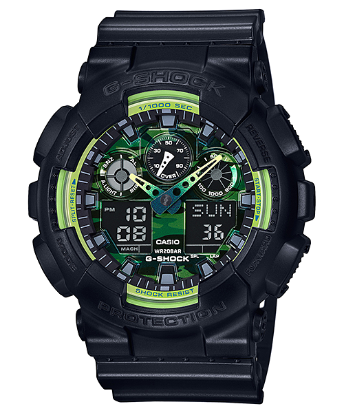 casio g-shock watch model GA-100LY-1ACR - Watch Universe Int 