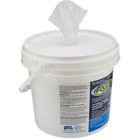 JANITORIAL SUPPLIES CHEMICALS 2XL Corp GymWipes/CareWipes Antibacterial Force Towelette TXL-L400