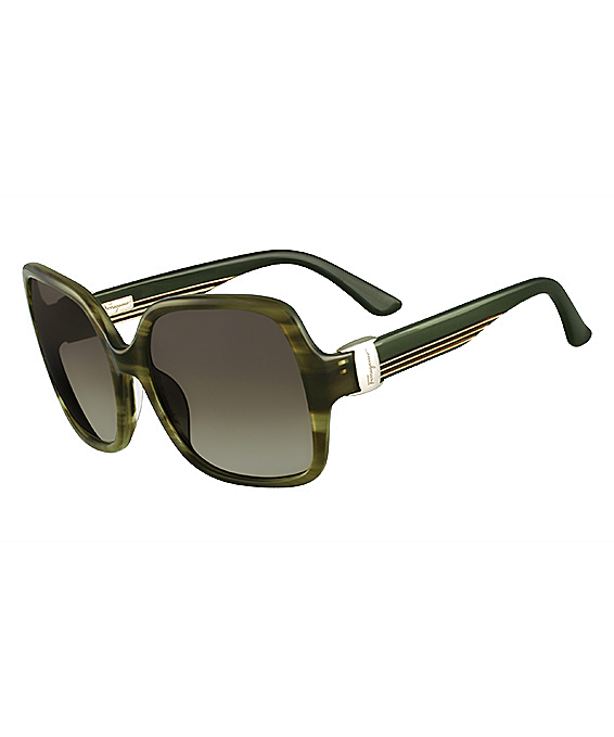 Salvatore Ferragamo Women's sunglasses SF659S-STRIPPED KHAKI