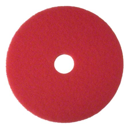 Janitorial Supplies CLEANING 3M™ 5100 Red Buffer Pad - 14" 3M-5100-14