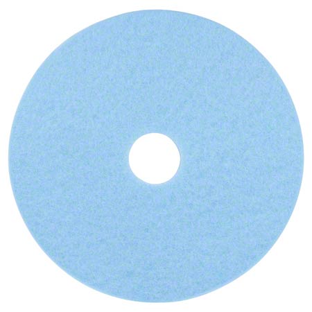 Janitorial Supplies CLEANING 3M™ 3050 Sky Blue Hi-Performance Burnish Pad - 27" 3M-3050-27