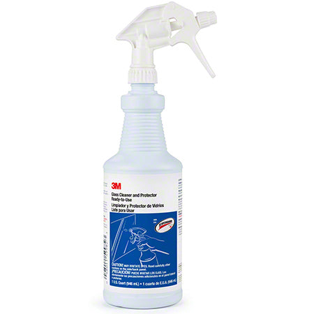 JANITORIAL SUPPLIES CHEMICALS 3M™ Glass Cleaner & Protector w/Scotchgard™ - Qt. 3M-85788