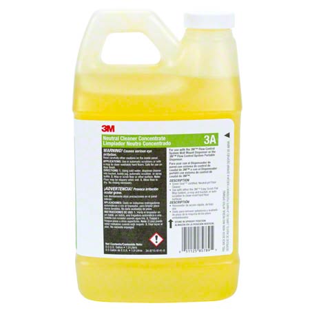 JANITORIAL SUPPLIES CHEMICALS 3M™ FCS 3A Neutral Cleaner Concentrate - 0.5 Gal. 3M-3A-85789