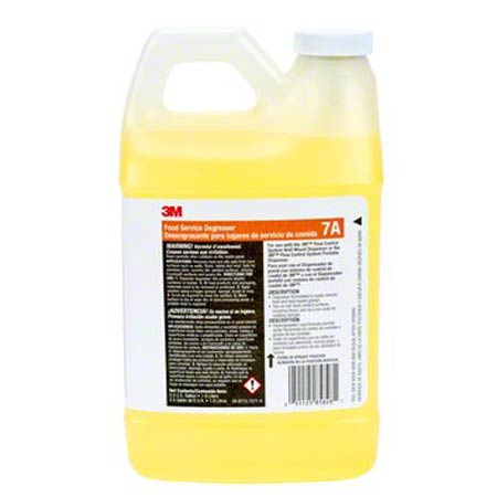 JANITORIAL SUPPLIES CHEMICALS 3M™ FCS 7A Food-Service Degreaser Concentrate - 0.5 Gal. 3M-7A
