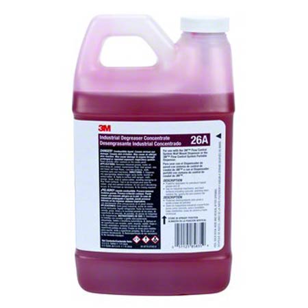 JANITORIAL SUPPLIES CHEMICALS 3M™ FCS 26A Industrial Degreaser Concentrate - 0.5 Gal. 3M-26A