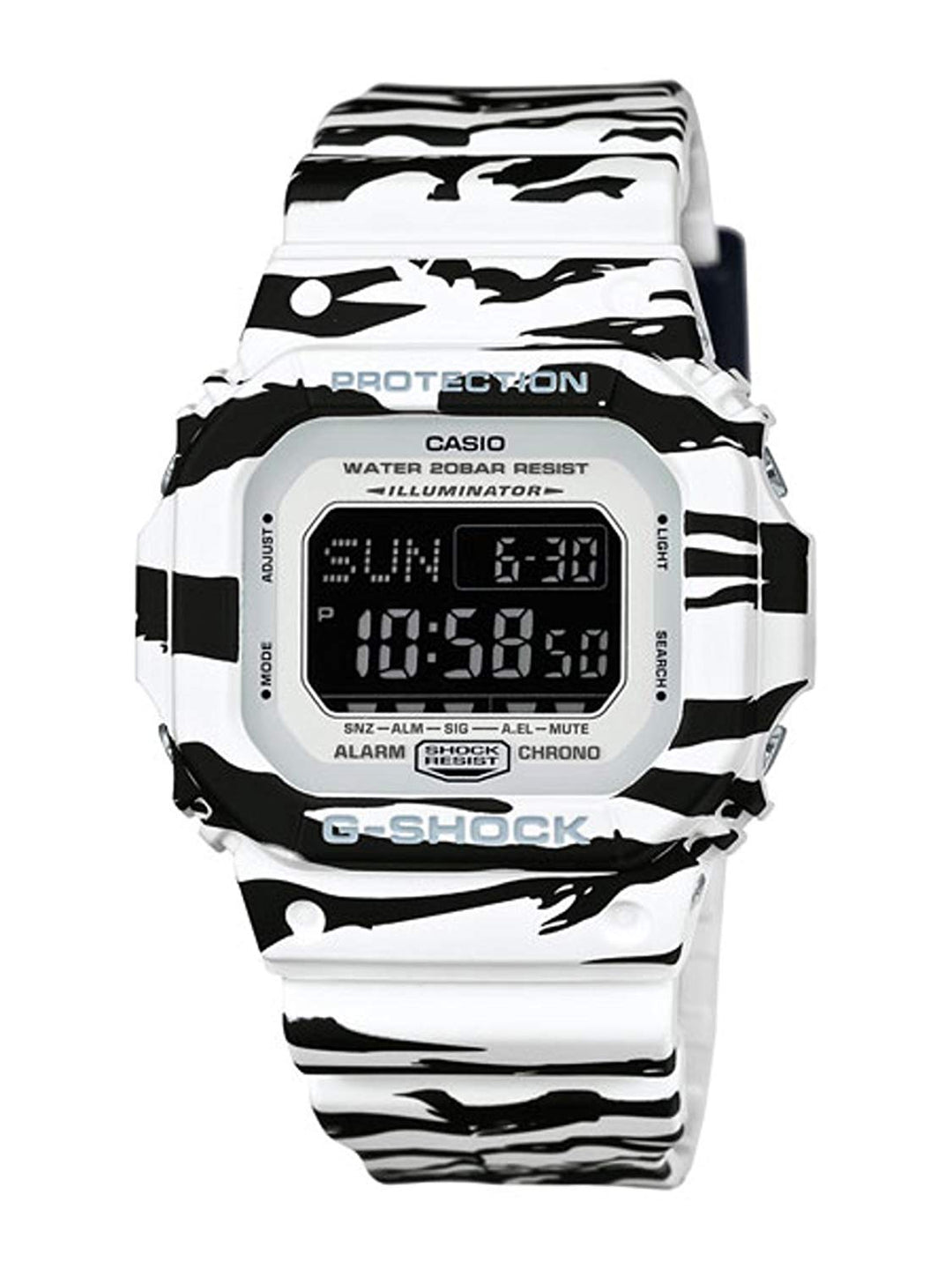 casio g-shock watch model DW-5600BW-7