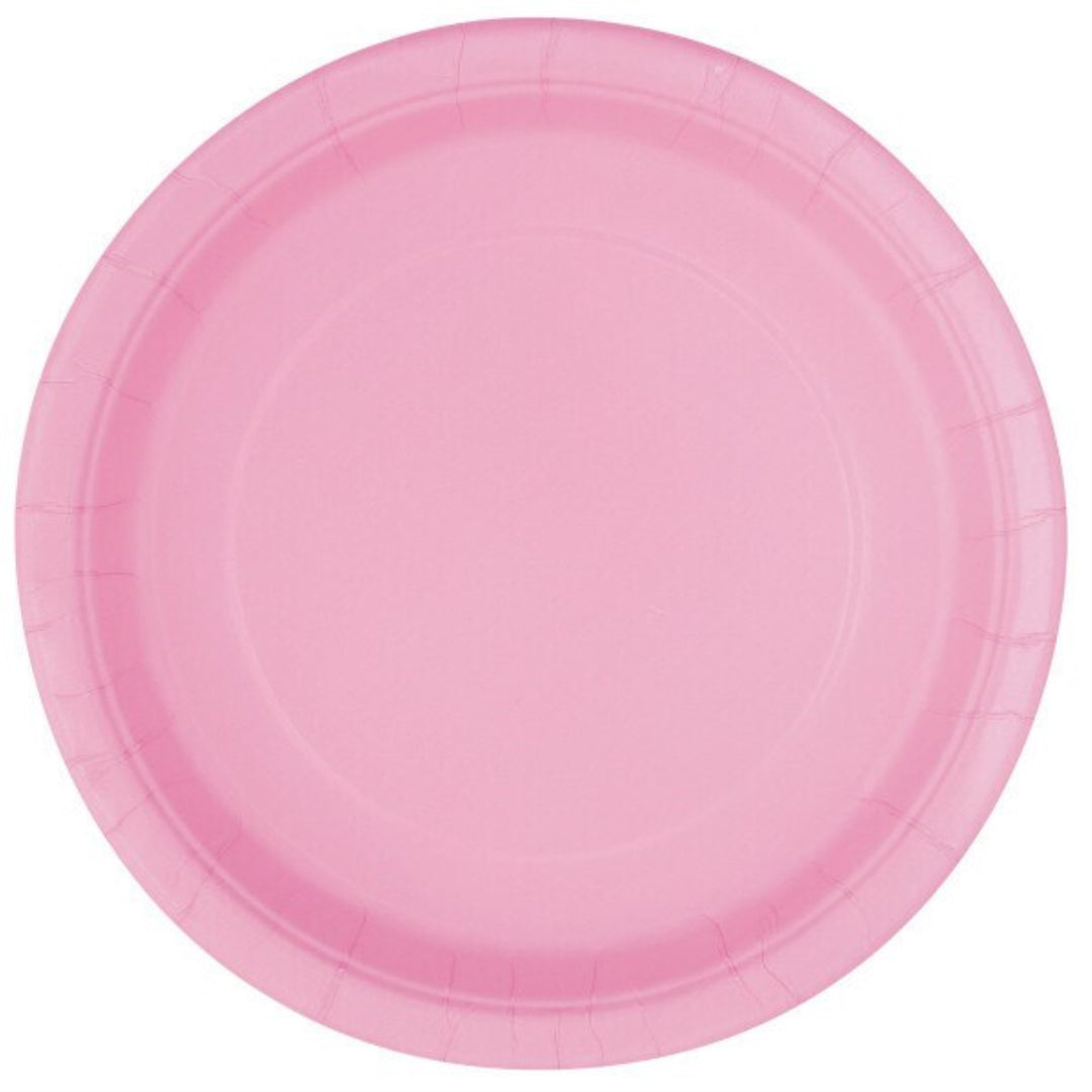 PARTY SUPPLIES 20 LOVELY PINK 9" PLATES