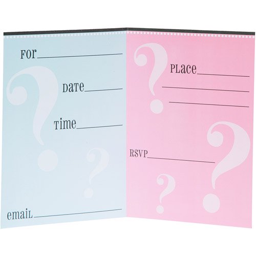 Party SuppliesGender Reveal Party Invitations, 8pk