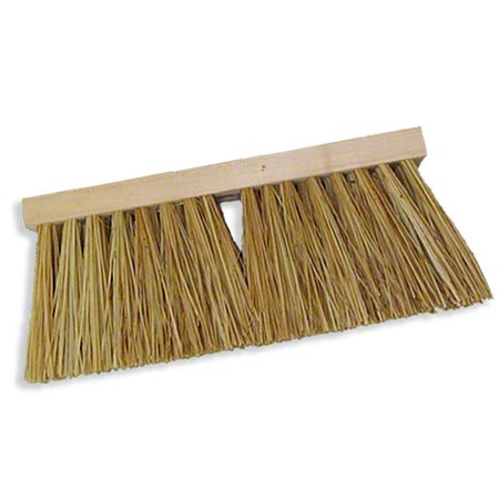 Janitorial Supplies CLEANING Abco 6" Polypropylene Street Broom - 16" ABCO-BH-13003
