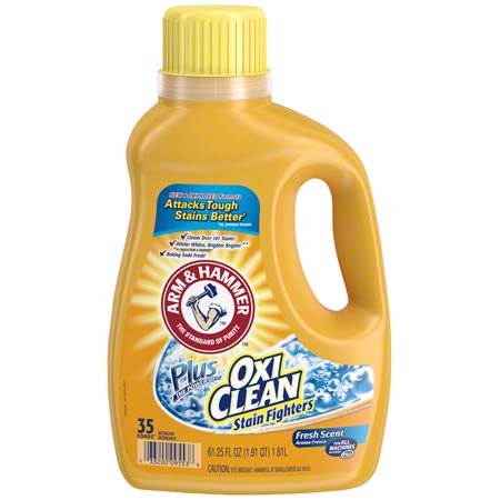 JANITORIAL SUPPLIES CHEMICALS Arm & Hammer™ Plus OxiClean® Laundry Detergent -62.5 oz CDC-33200-00017