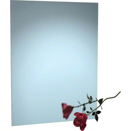Janitorial Supplies REST ROOM ASI Frameless Stainless Steel Mirror - 24" x 36" ASI-10-8026-2436
