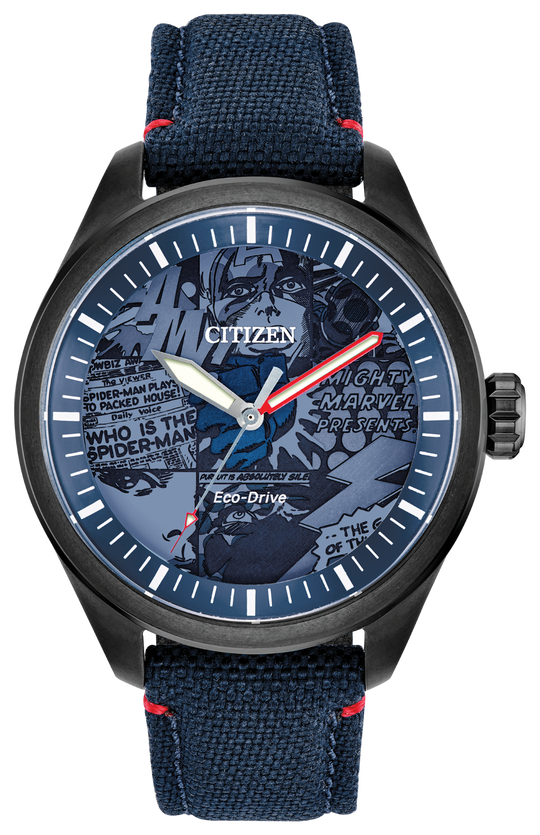 Marvel Heroes Citizen Eco-Drive Watch AW2037-04W