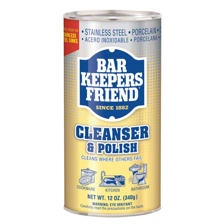 JANITORIAL SUPPLIES CHEMICALS Bar Keepers Friend® Multi-Surface Cleanser & Polish-12 oz. BARK-BKF11510